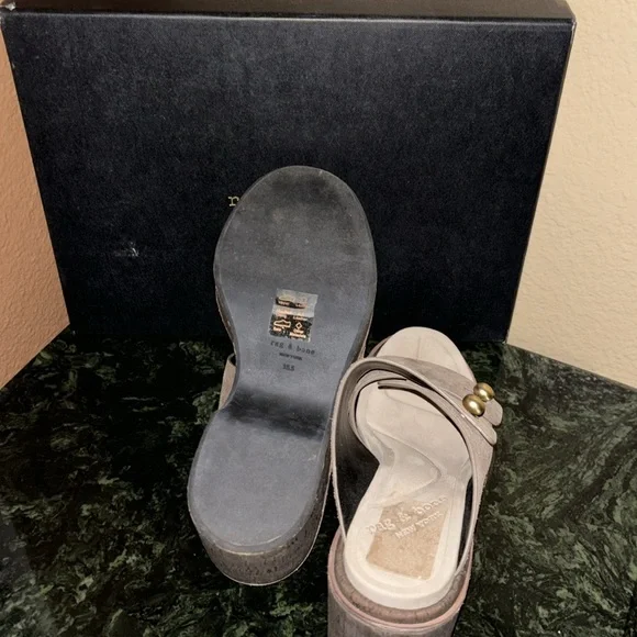 Rag & Bone Sommer wedge platform sandals - Picture 5 of 7